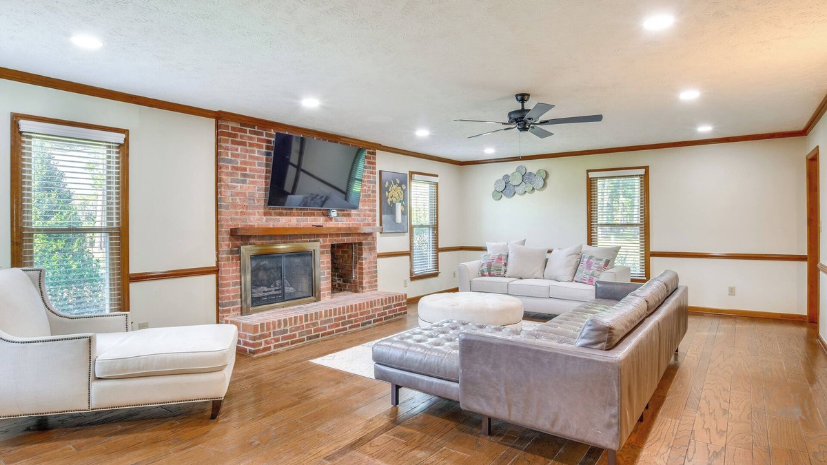 Spring Lake House | House on 20 Acres w/On-Site Pond in Spring Lake!