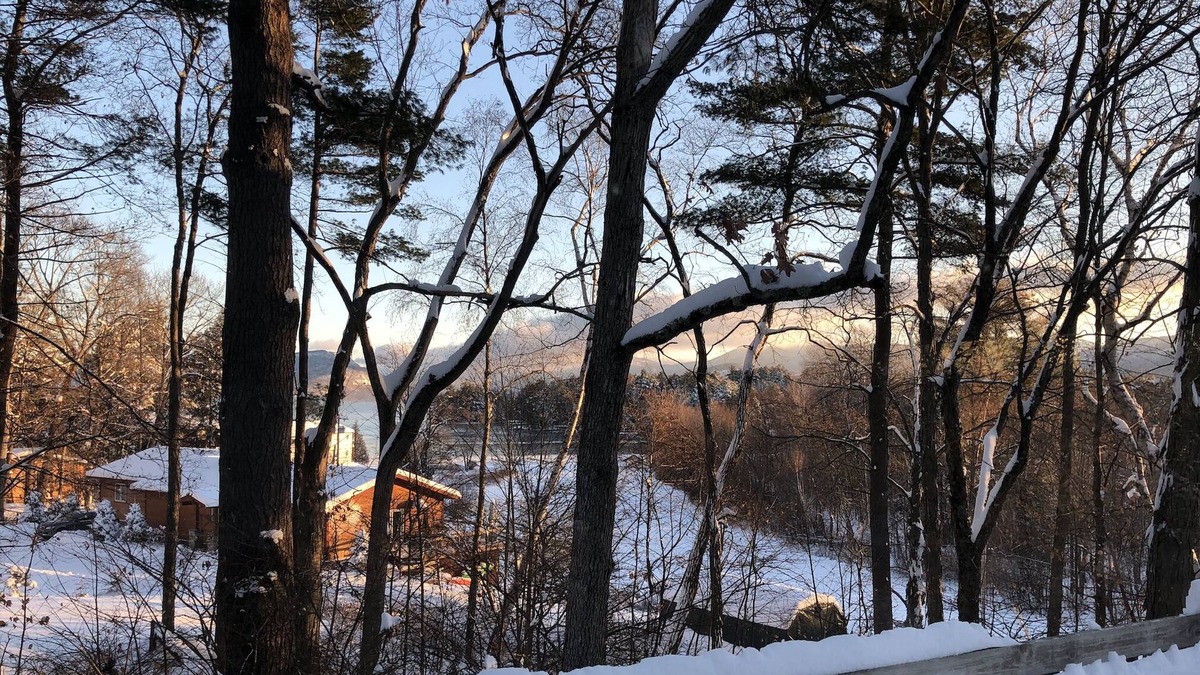 Diamond Point Cabin | House on Lake George with beach and docks. Near Gore, NY's Largest Ski Resort.