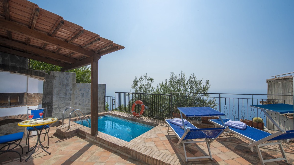 Praiano Villa | House Sea view of the sea from the terrace