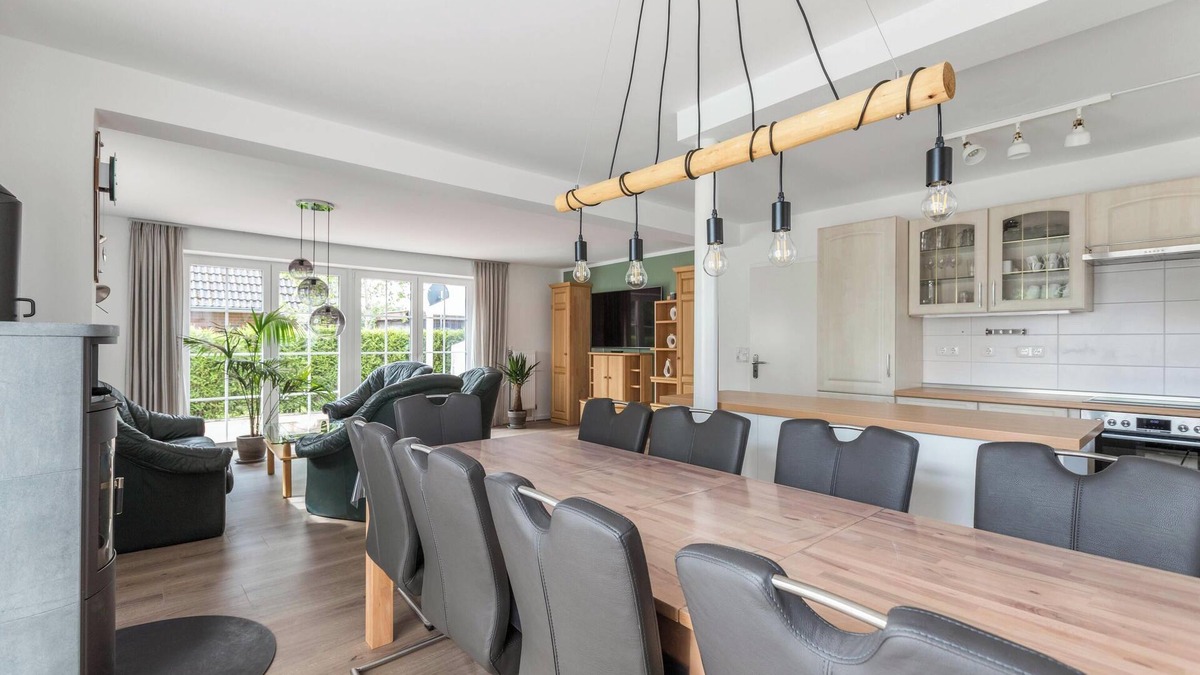 Tating House | House Sommerwind iii near the North Sea with Fireplace, Wi-Fi, Garden, Terrace & BBQ
