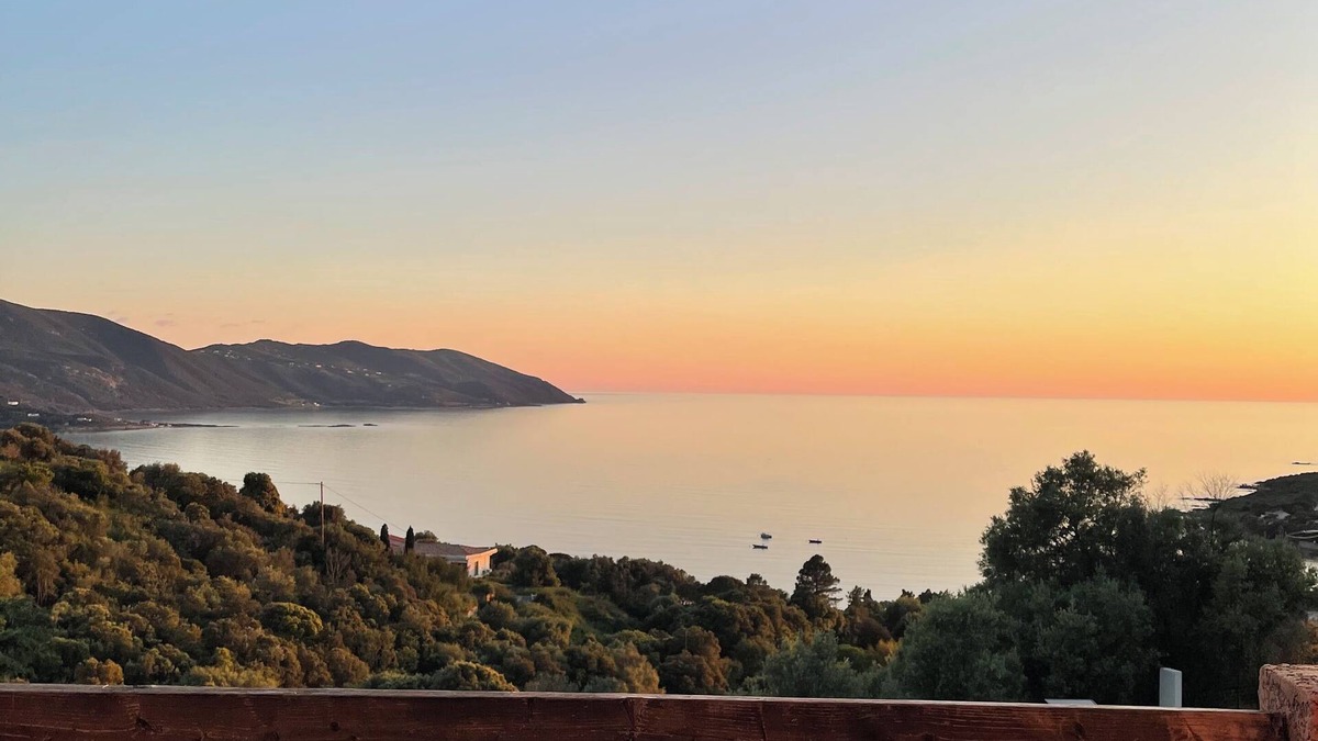 Casaglione Villa | House with astonishing sea view in quiet area, terrasse,garden. All facilities.