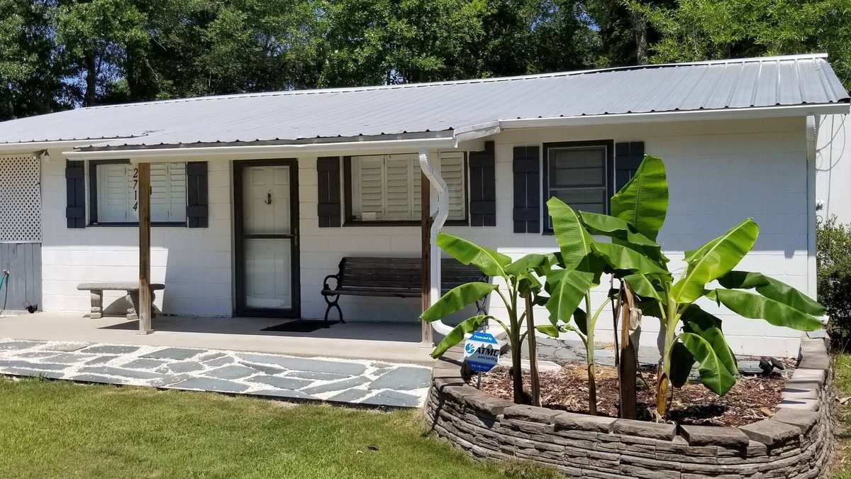Supply House | House with fenced yard, pets welcome, one level, Supply, NC