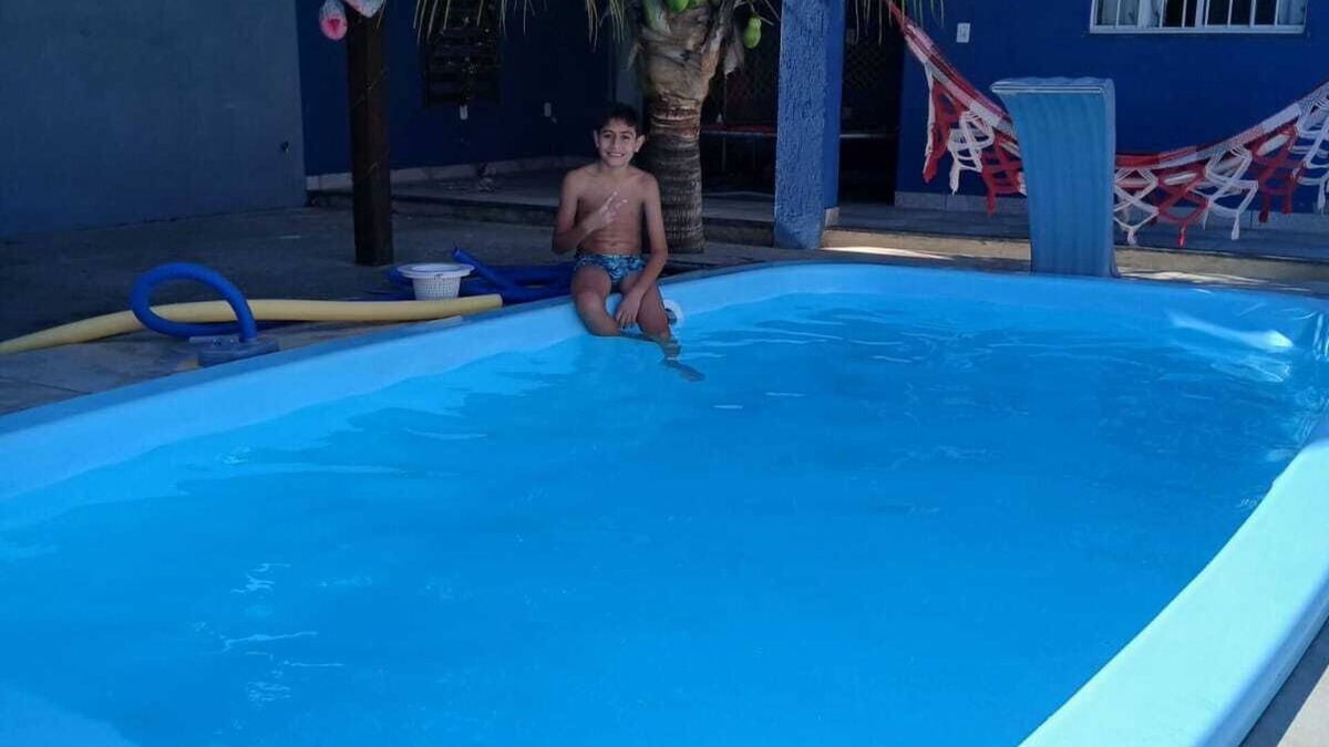 Jardim Esperanca House | House with pool and bouncy castle in Cabo Frio, RJ