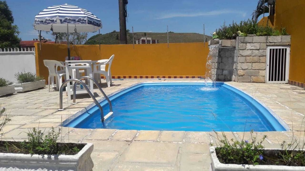 Ipiranga House | House with Pool Martim de Sá beach in Caraguatatuba 04 bedrooms