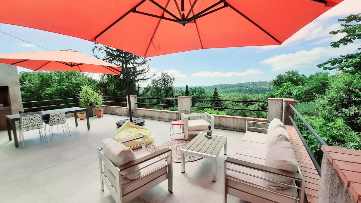 Saint-Jeannet House | House with pool in St Jeannet