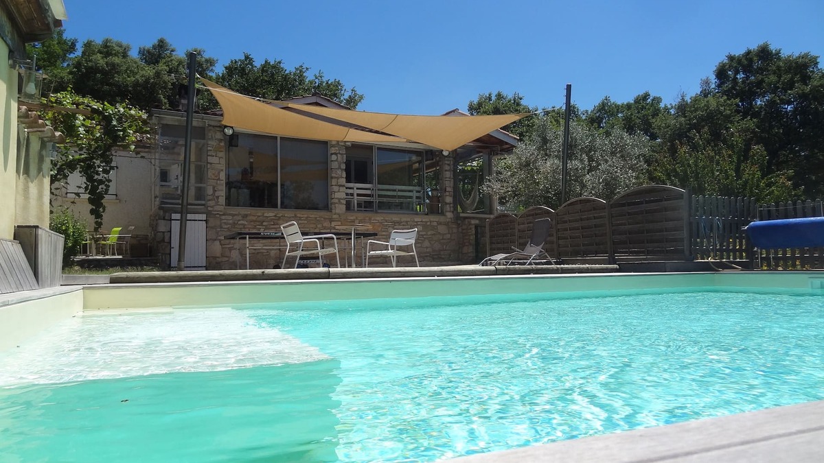 Barjac House | House with pool in nature near the gorges of Ardeche