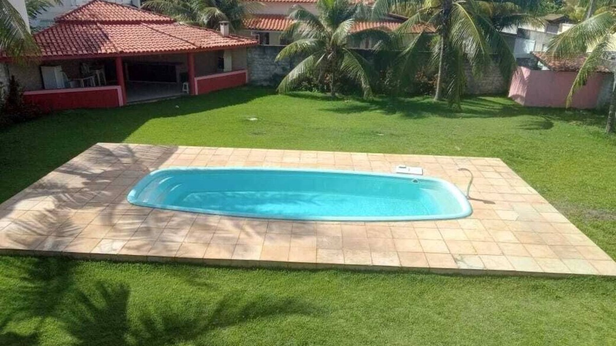 Camacari de Dentro House | House with private pool in gated community
