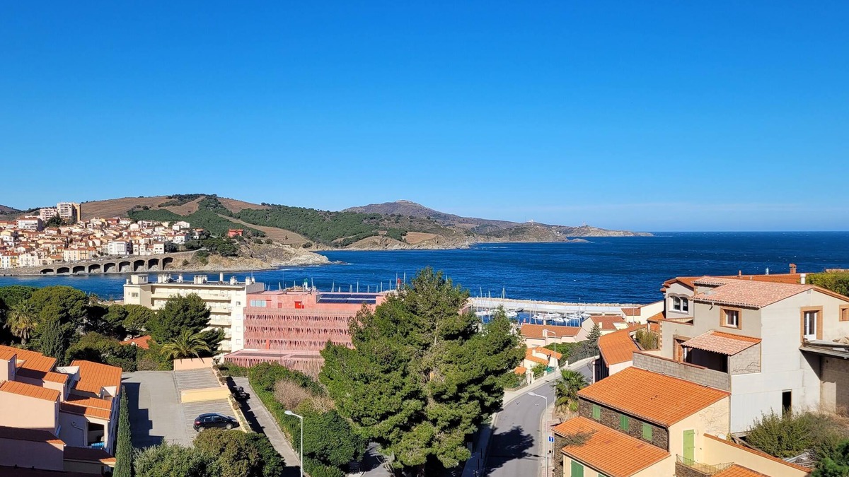 Banyuls-sur-Mer House | House with sea view - 100m 2 - Terraces - 4 bedrooms - 2 bathrooms - AC - WiFi