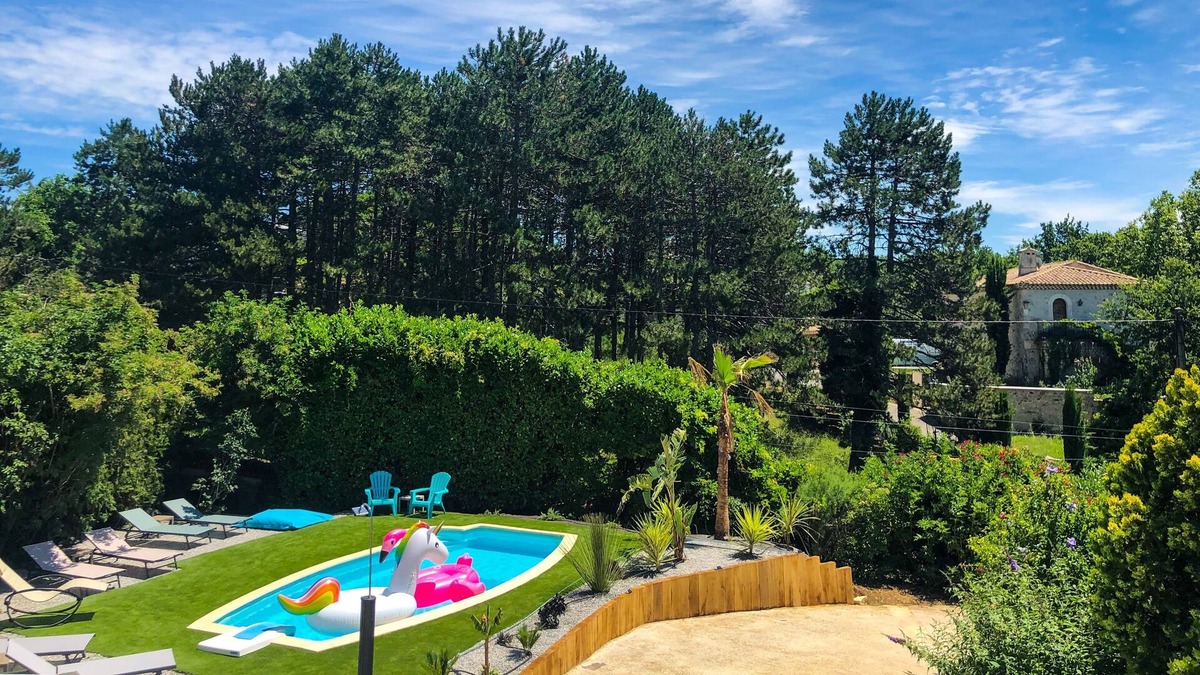Montelimar House | House with swimming pool in Drôme Provençale