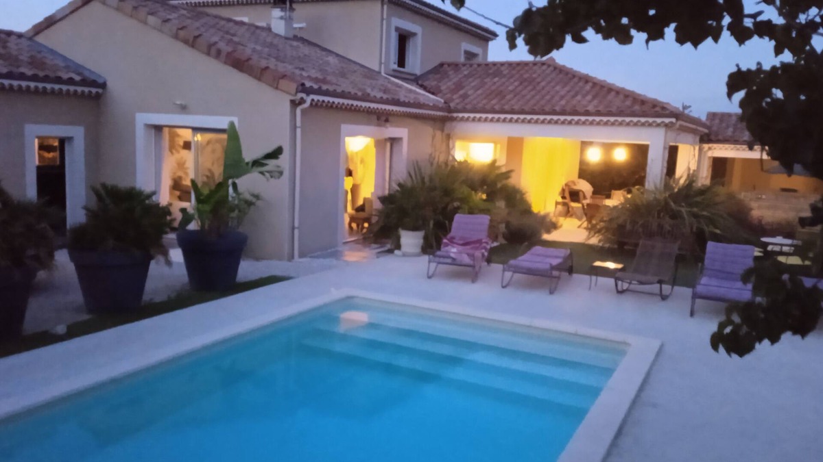Cornas House | House with swimming pool, at the foot of the CORNAS Ardèche vineyard