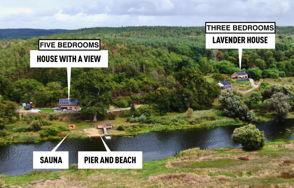 gmina Mieszkowice House | Houses with a View#Sauna#Jaccuzi