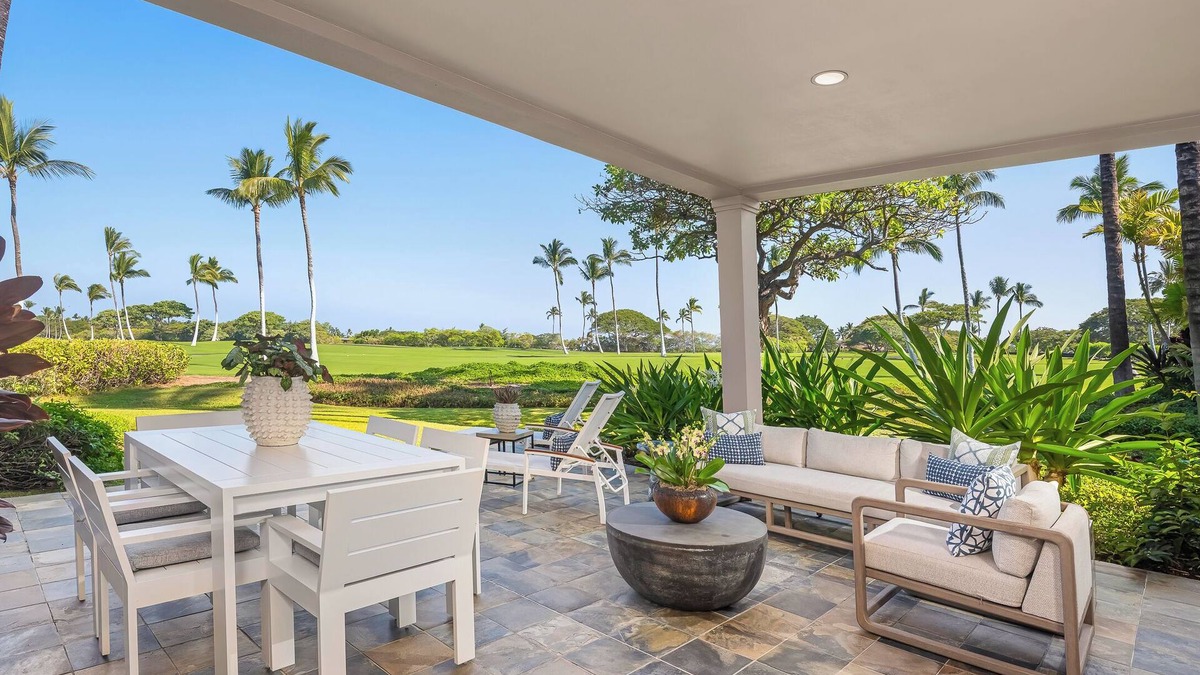 Kaupulehu Villa | Hualalai Fairway Villa 116C - NEWLY Renovated, 2 golf carts, BEST LOCATION.