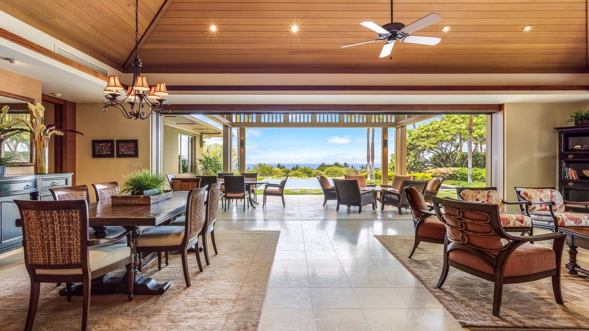 Kaupulehu House | Hualalai Hainoa Estate | private residence | pool | panoramic ocean views