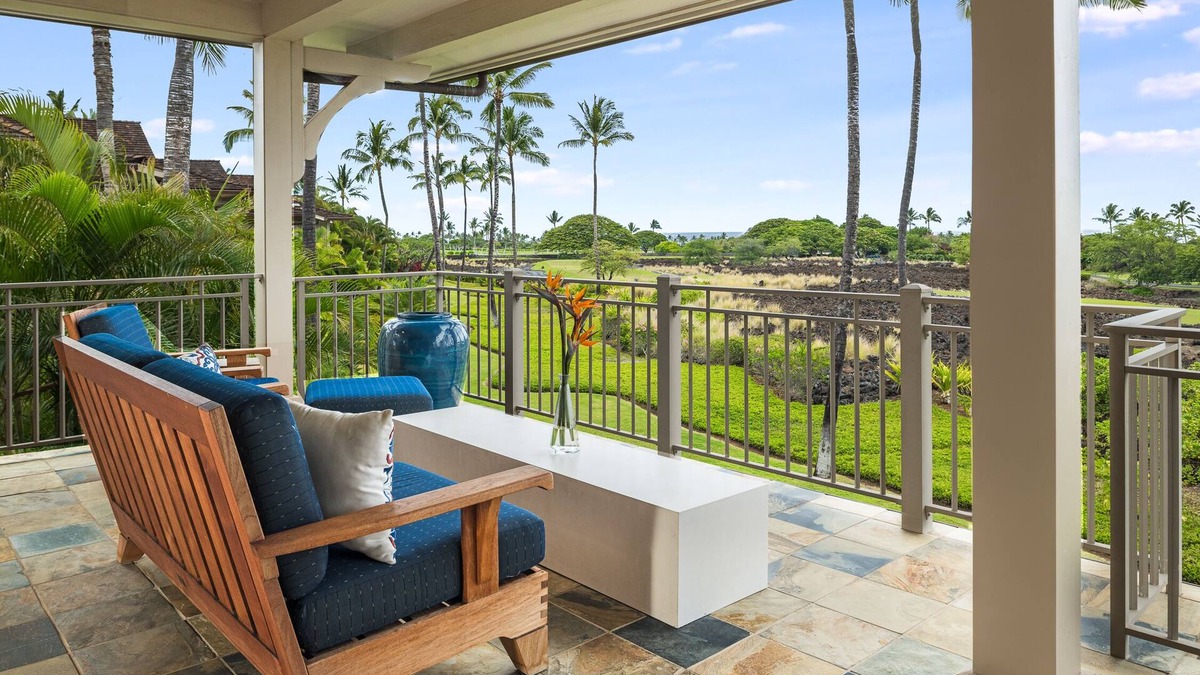 Kaupulehu Villa | Hualalai Luxury Ocean View Ka'ulu Villa - Two Golf Carts Included!