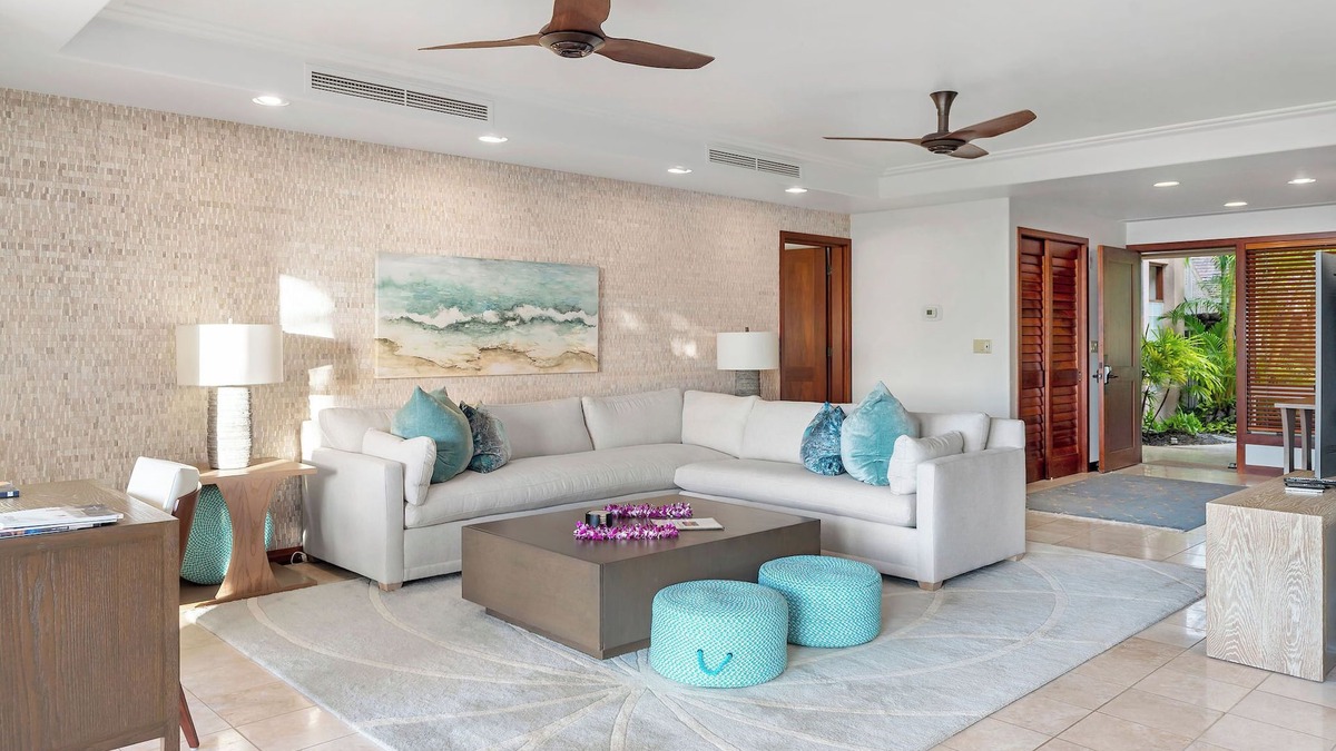 Kaupulehu Villa | Hualalai Resort: Ground Level Villa by the Ocean