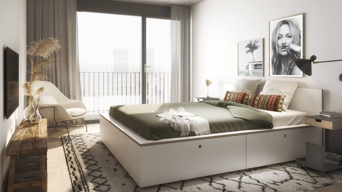 Zentrum Apartment | HUB STUDIO with 41 - 45 sqm for 1-2 persons