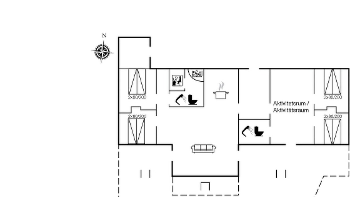 Jegum House | "Human" - 10.5km from the sea by Interhome