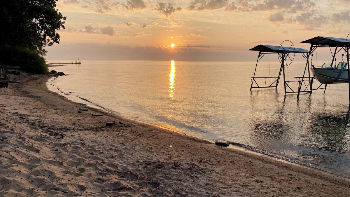 Au Gres House | Huron To Something Au Gres MI Beach House