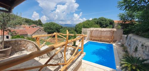 Island Hvar House | Hvar Stone Villa with pool
