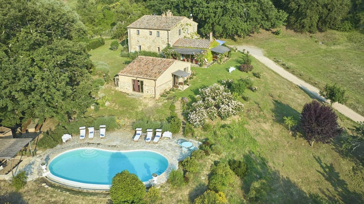 San Casciano dei Bagni House | I Caprioli and La Ginestrella in Tuscany country