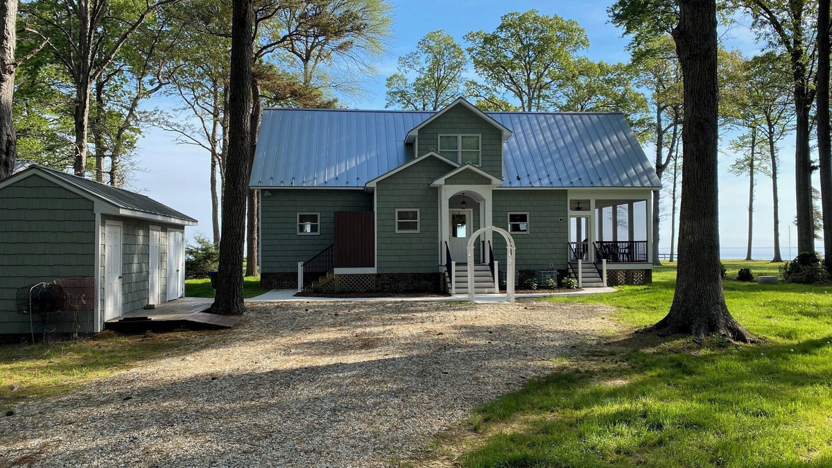Edwardsville Cottage | I Love to Fish on Chesapeake Bay - New House