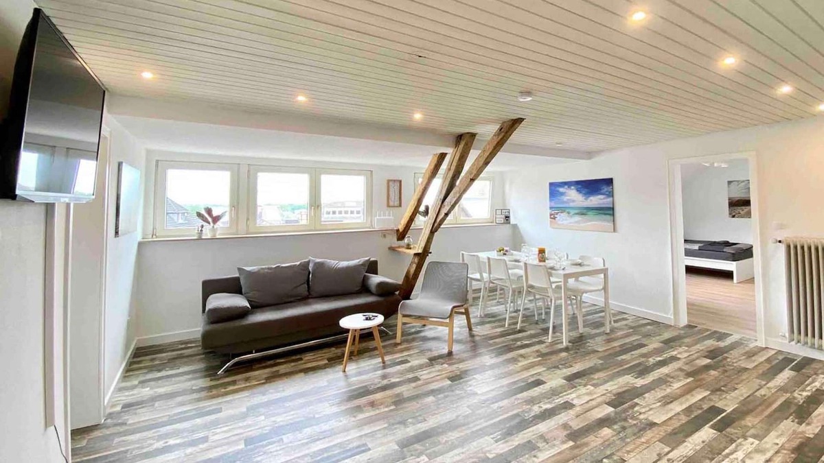Isselburg Apartment | Ib01 Voll Ausgestattete Monteurwohnung Smart-tv und Wifi