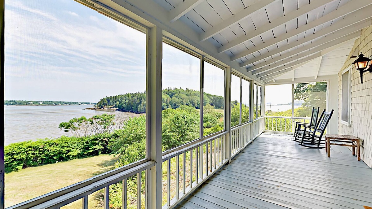 Georgetown House | Idyllic Summer Home with Ocean Views and a Private Beach on a Tidal Bay