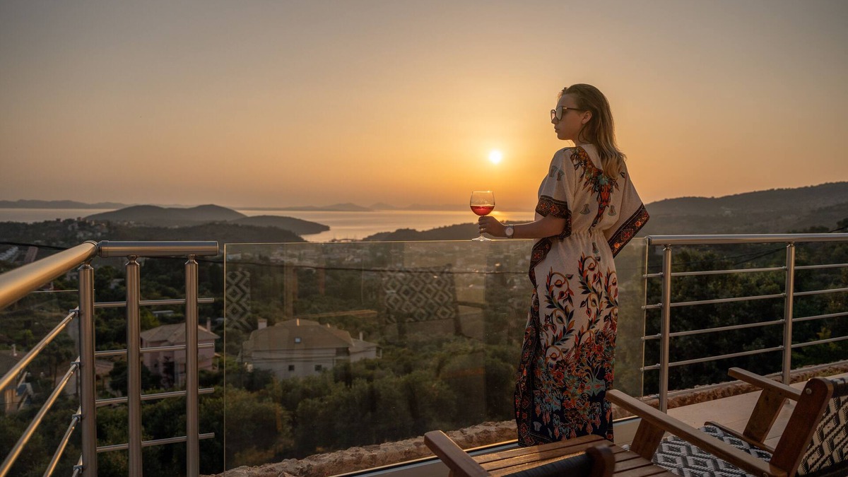 Sivota Villa | Idyllic Villa in Sivota With Stunning View & Private Swimming Pool and Jacuzzi