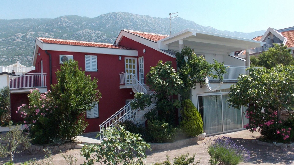 Karlobag House | Imanje uz plažu sa tenis igralištem i bazenom: Unit A2