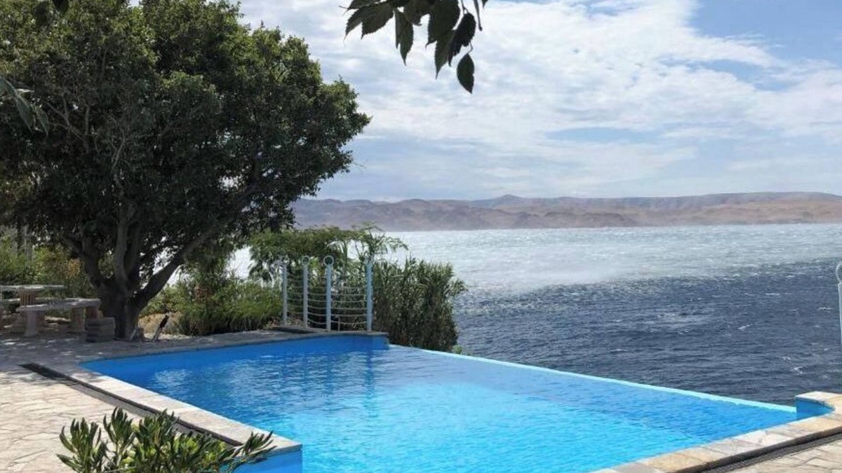 Karlobag House | Imanje uz plažu sa tenis igralištem i bazenom: Unit A1