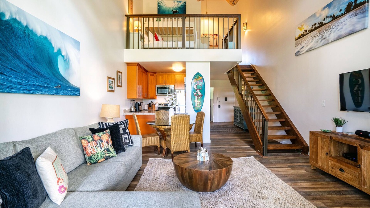Kahuku Condo | Immaculate maintained Turtle Bay Condo -AC IN THE ENTIRE property.