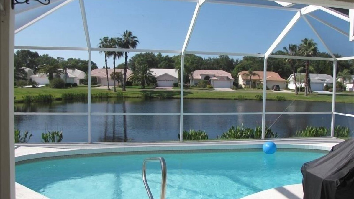 Palmer Ranch House | Immaculate, quiet, pet and family-friendly pool home backing on pond