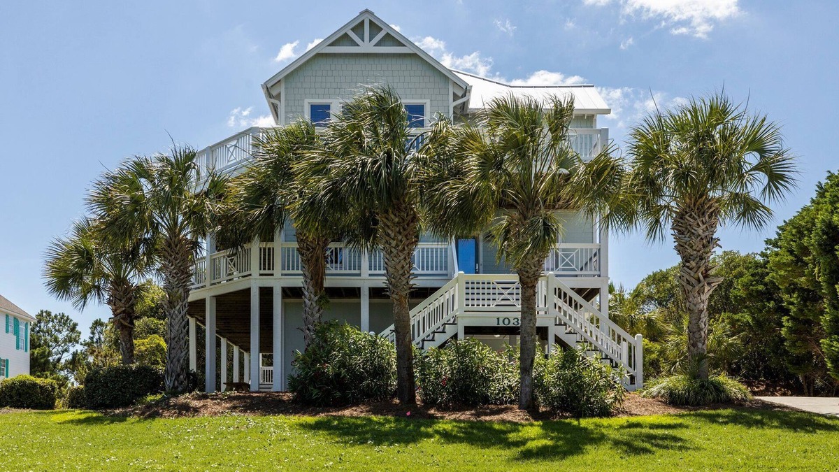 Emerald Isle House | Impeccable Oceanview Home with elevator, hot tub, private pool