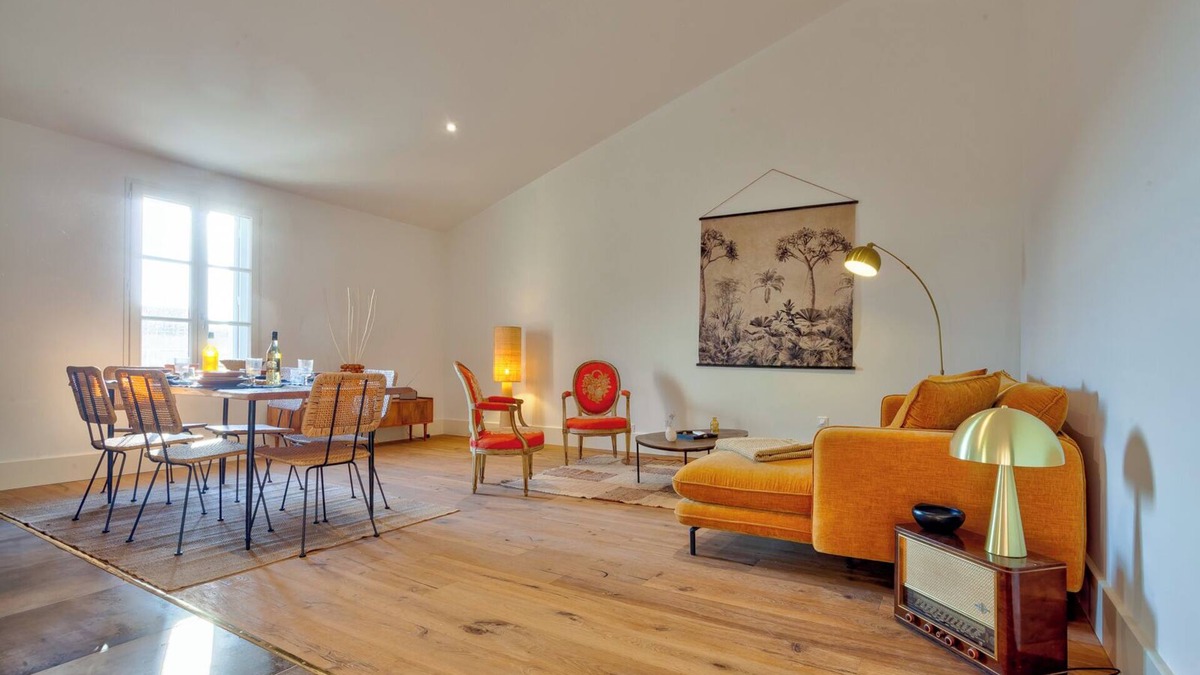 Lunel-Viel Apartment | In a winegrowing estate, 3P of 80m², old charm and modern comfort