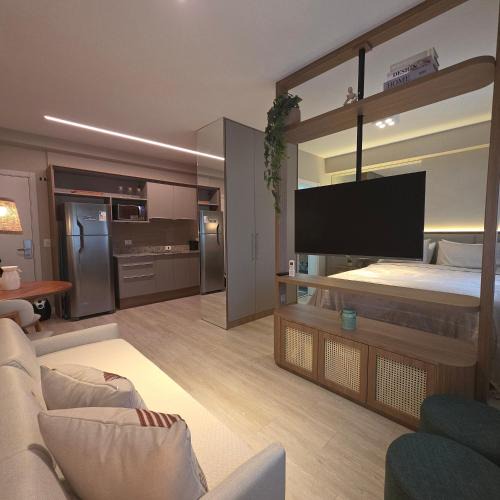 Matriz Apartment | Incrível Studio 901B - Batel CWB melhor localização