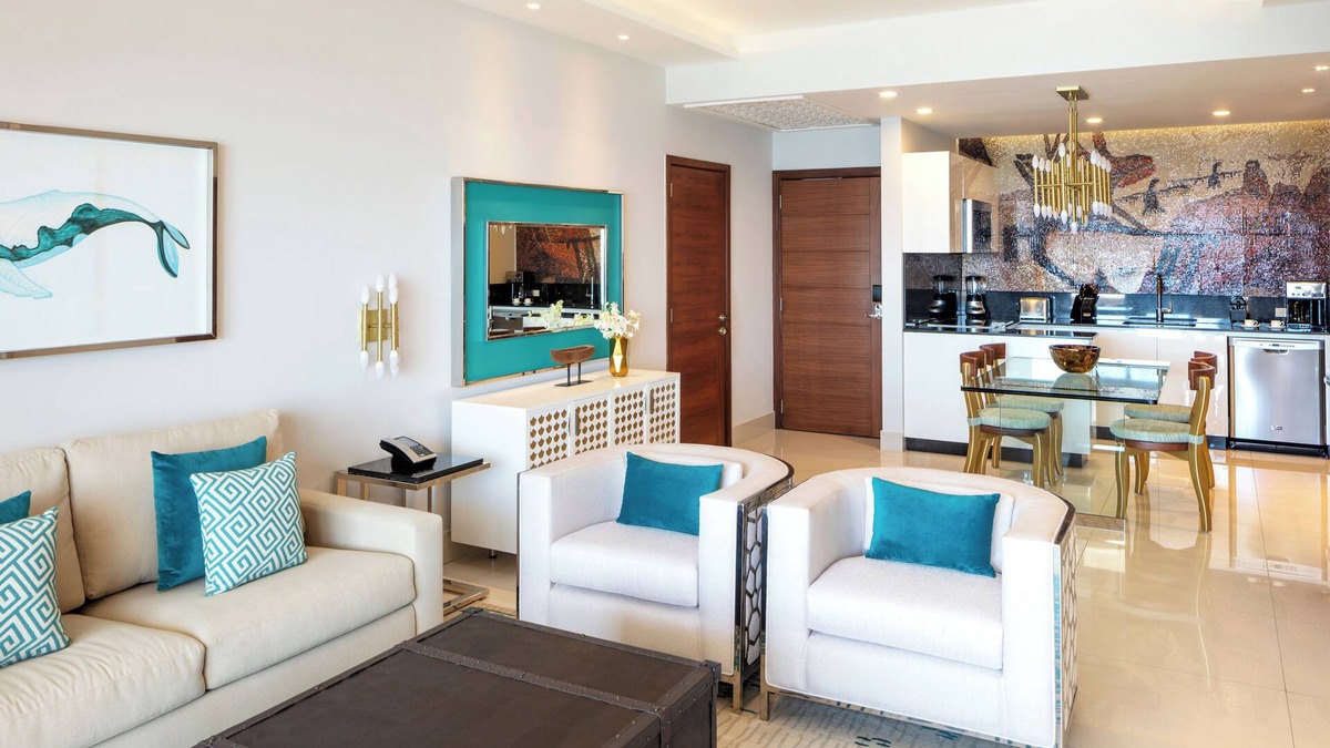 El Tezal Hotel | Incredible 2-bedroom. Inspiring location indoors and out. Garza Blanca Cabo.
