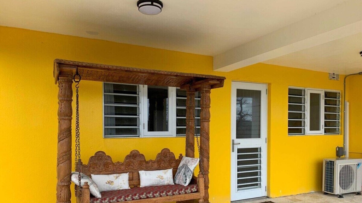 Estate Concordia East Apartment | Incredible Buck Island view on North shore, near best beaches, Cold AC!