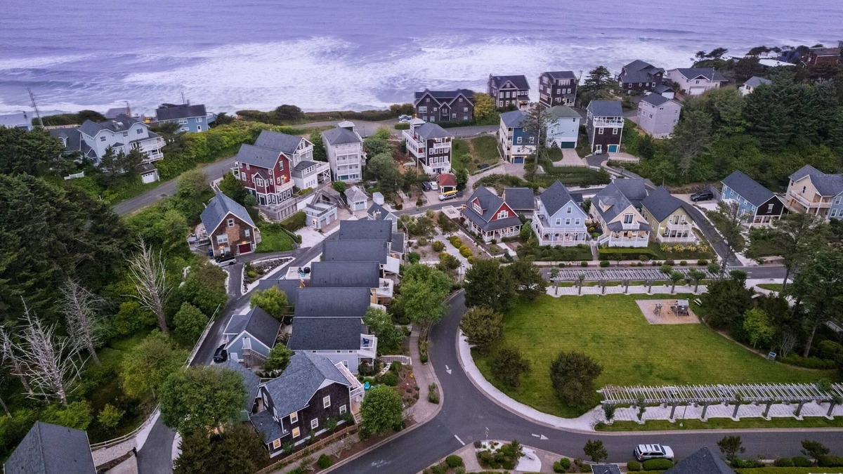 Nelscott House | Incredible Olivia Beach Escape, Hot Tub, Across Street From Park, Playground, Communal Pool, BBQ
