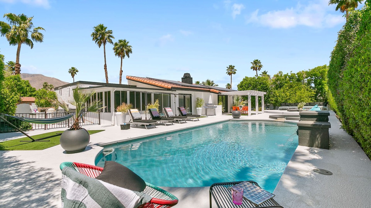Vista Norte House | Indoor-Outdoor Oasis with Pool, Spa, Firepit, +Mtn. Views