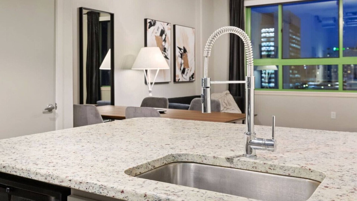 Main - Military Plaza Apartment | Industrial High Rise 1BR Skyline View Roof Pool