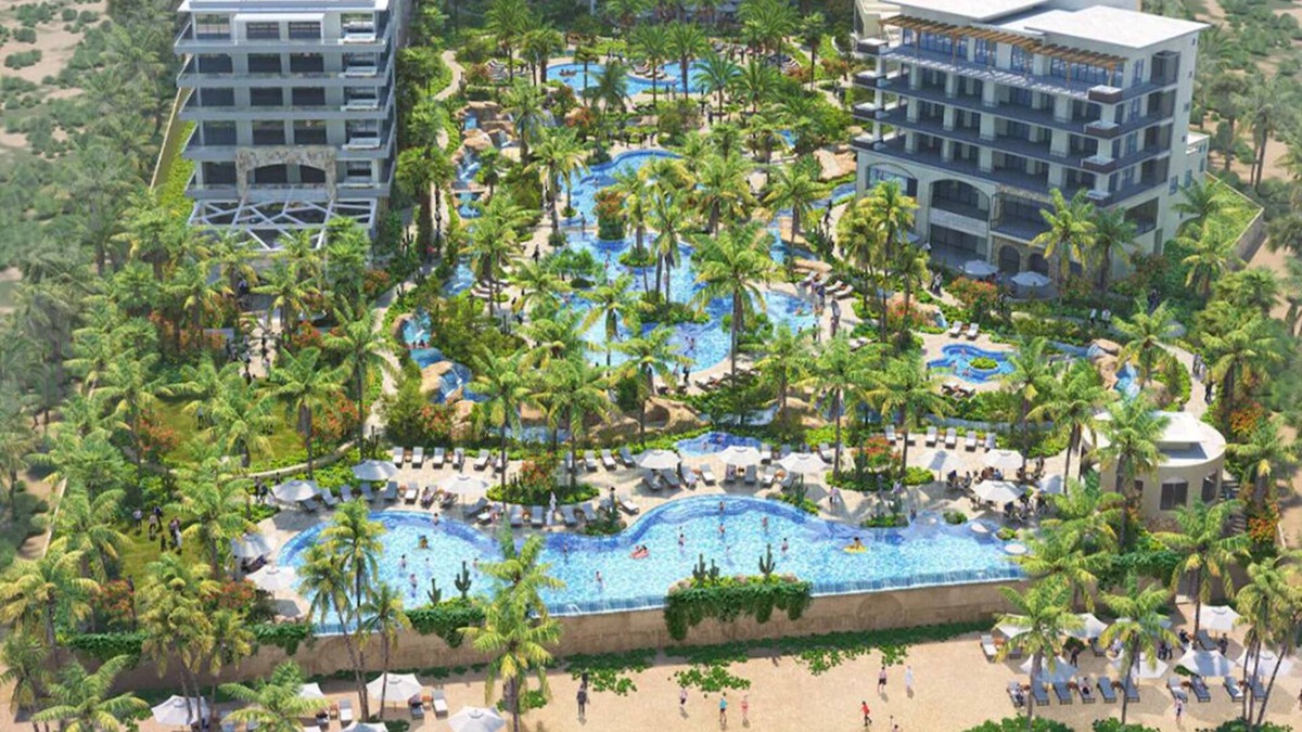 Cabo San Lucas Hotel | Infinity Pool and Lazy River at Villa La Valencia Beach Resort & Spa Los Cabos