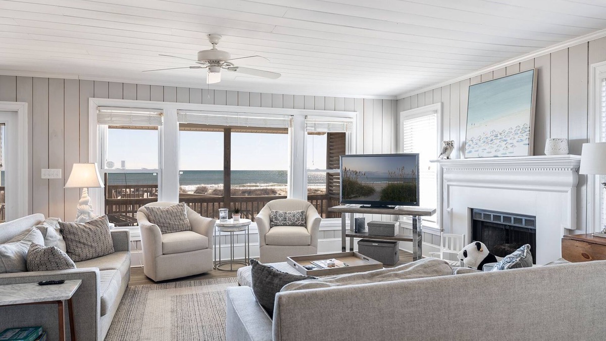 Atlantic Beach House | Inhale Exhale Cottage, Oceanfront House, located in Atlantic Beach, NC!