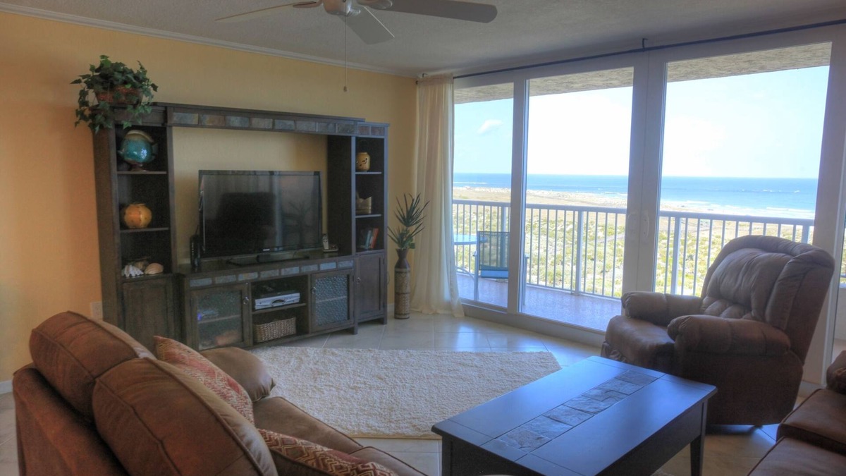 New Smyrna Beach Condo | Inlet #1104 - 2BD 2BA Contemporary Seascape