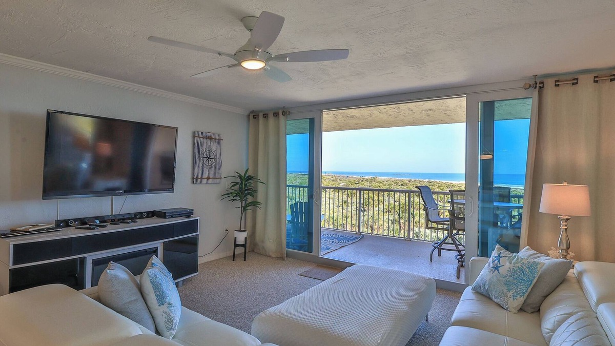 New Smyrna Beach Condo | Inlet #306 - 2BD 2BA 3rd floor beauty!