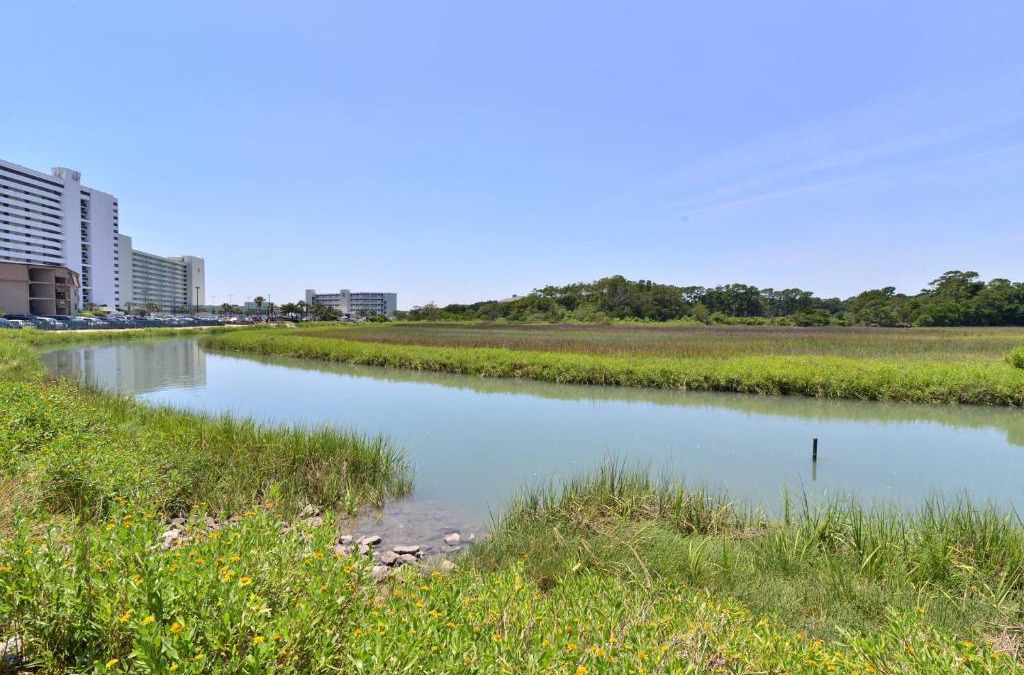 Myrtle Beach House | Inlet Waterfront Steps to Beach w Pool
