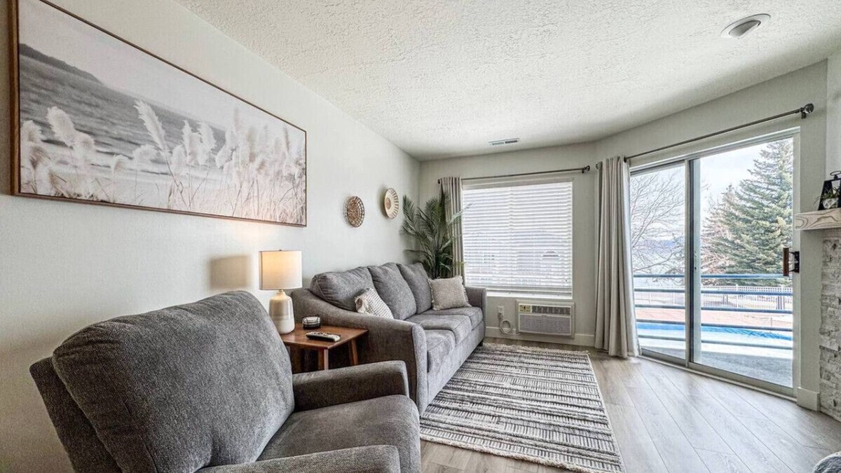 Harbor Village Condo | Inn Building Condo #209-Beautifully updated, view of Bear Lake