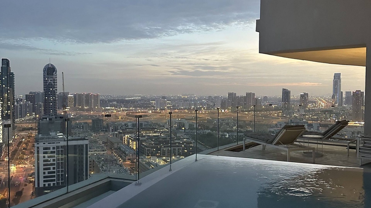 Jumeirah Village Circle Villa | Insane 2 Bedroom Penthouse Private Pool With Amazing Views of Dubai