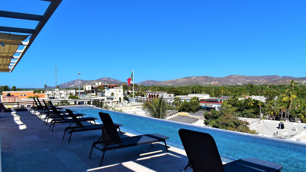 Downtown San Jose del Cabo Apartment | Intimate & Bright Studio w/Rooftop Pool in the Art District San Jose Del Cabo