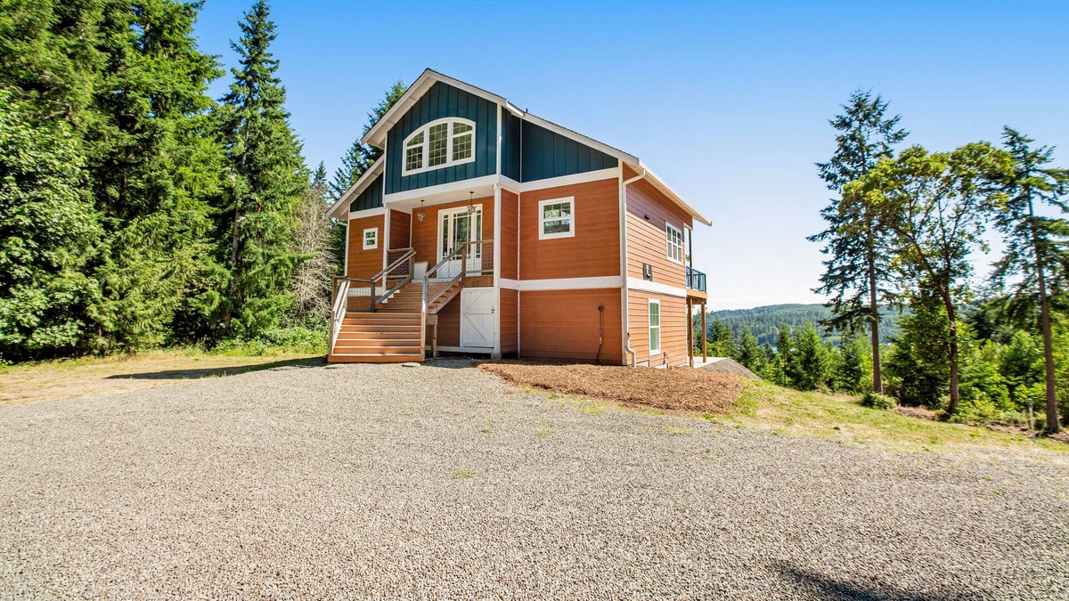 Port Ludlow House | Inviting, dog-friendly home with spacious deck, & firepit
