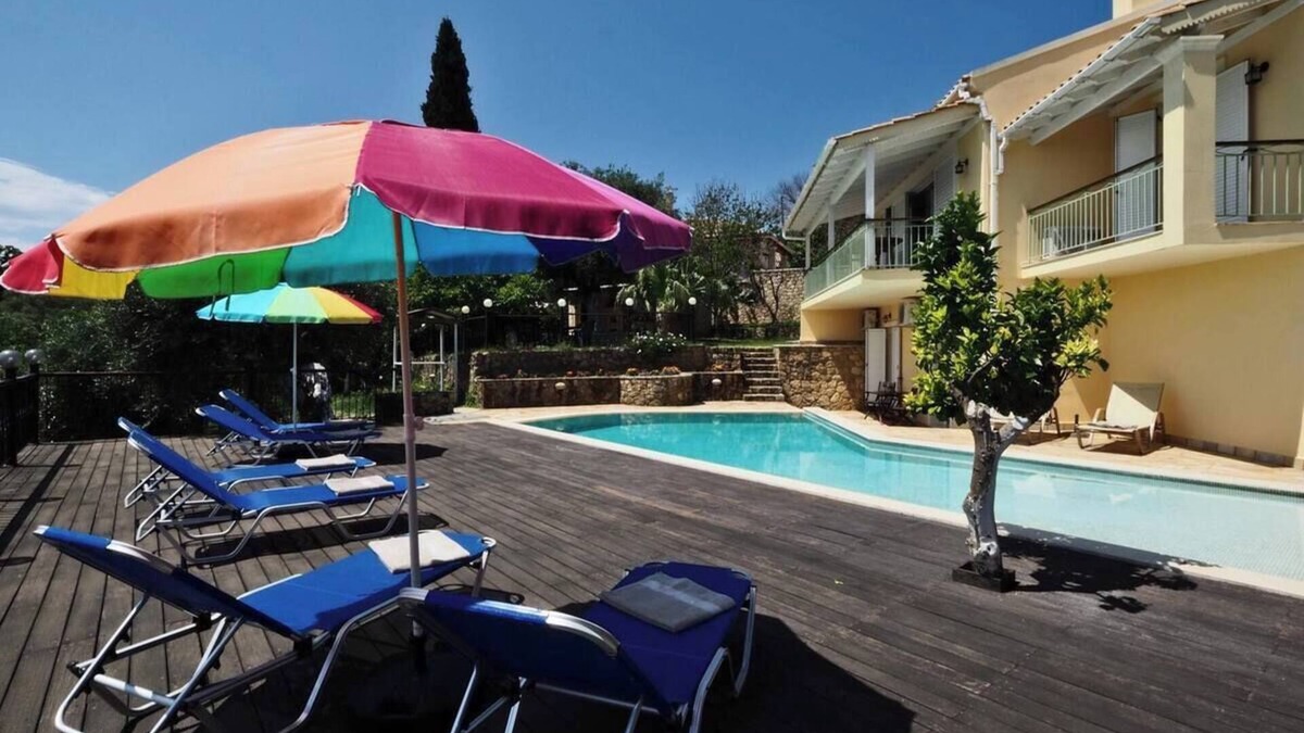 Perama Villa | Ionian Blue - amazing 4-bedroom villa in Corfu